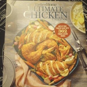 Taste of Home Ultimate Chicken Cookbook with Vibrant Cover